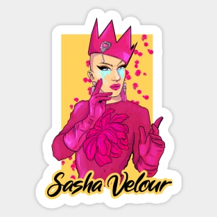 Velour Sticker